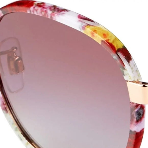 Dolce & Gabbana Round Sunglasses Peony Floral NIB - Picture 5 of 11